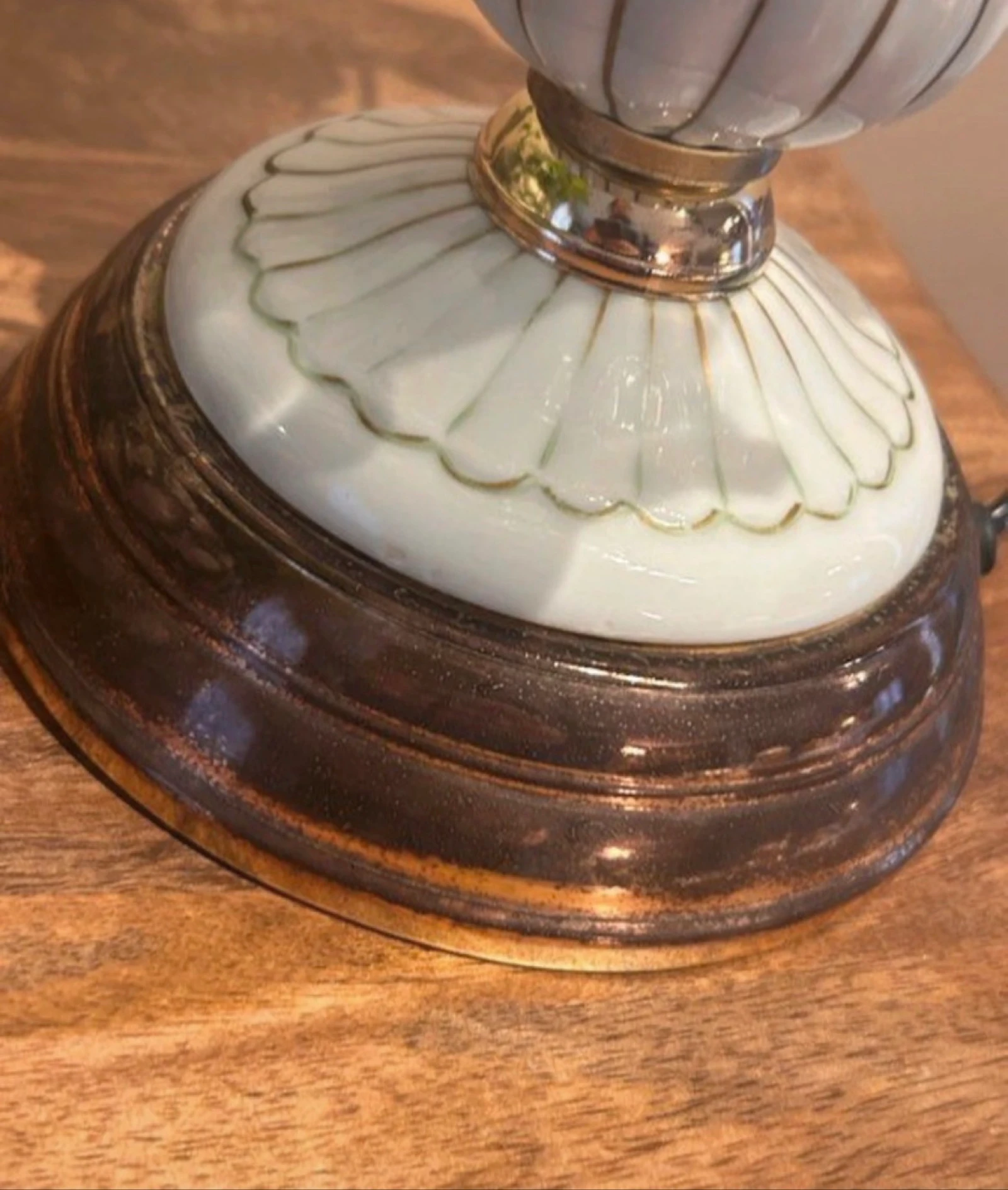 Vintage bloemlamp – photo 8